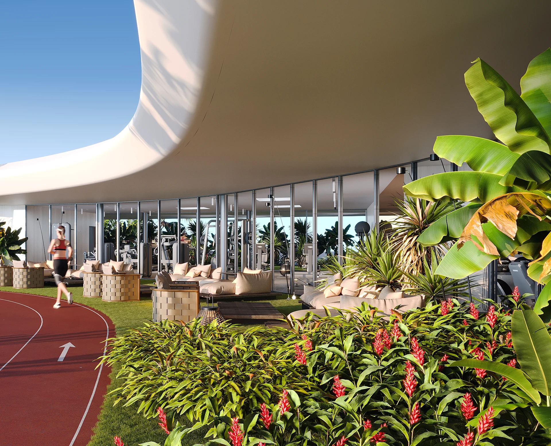 Green Terraces and Park Views