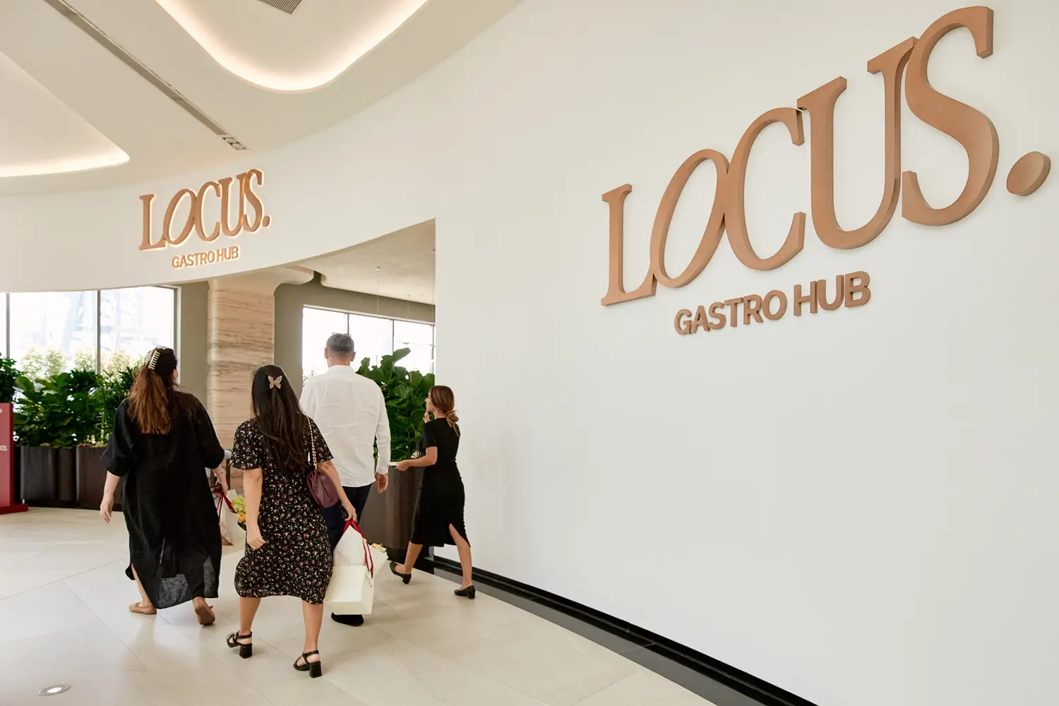 dining at locus gastrohub