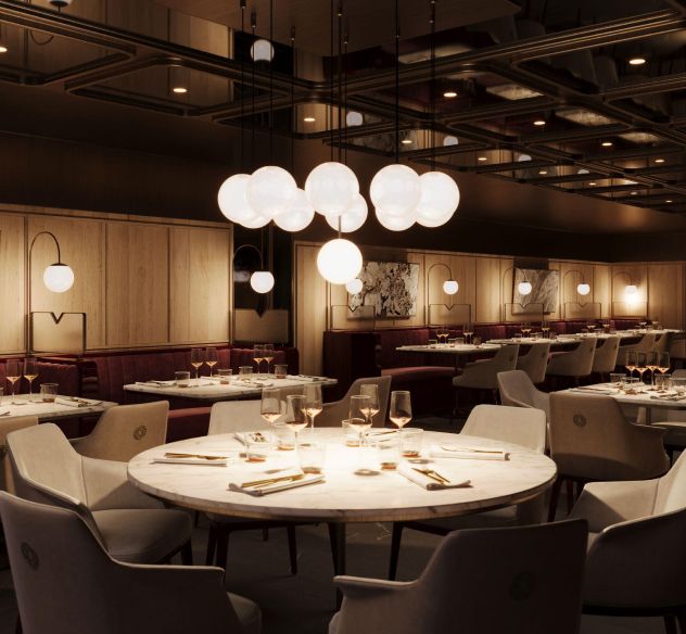 Fine Dining at the In-House Restaurant & Club