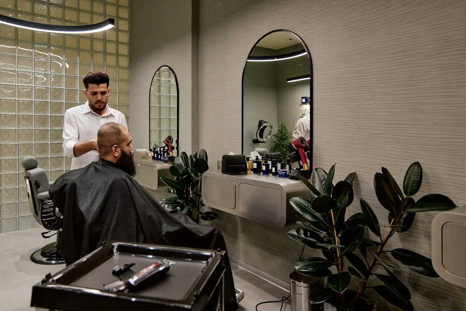 free mens barbershop services