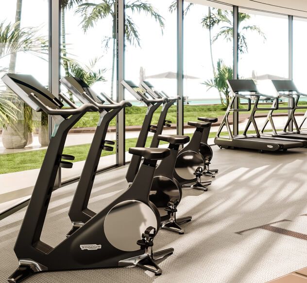 Separate Ladies’ and Gents’ Gyms